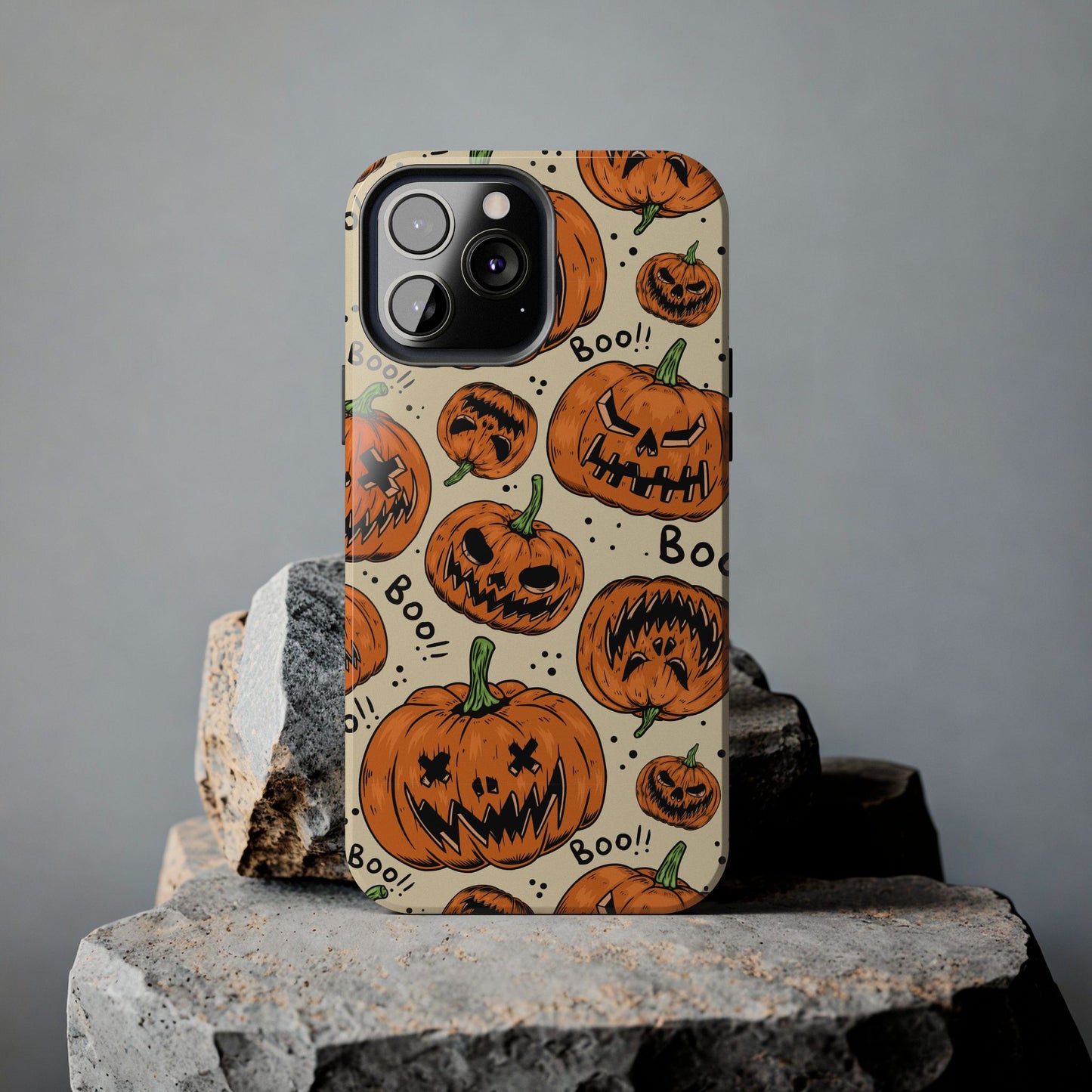 Halloween Jack-o-lanterns Pumpkins Tough Phone Cases