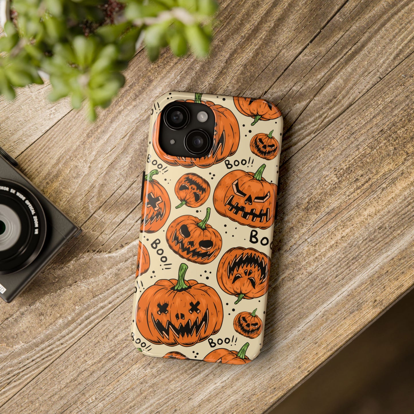 Halloween Jack-o-lanterns Pumpkins Tough Phone Cases