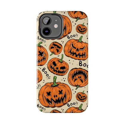 Halloween Jack-o-lanterns Pumpkins Tough Phone Cases