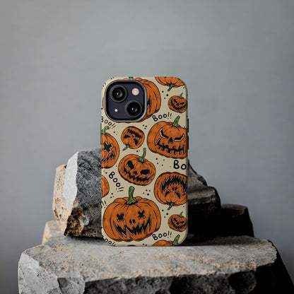 Halloween Jack-o-lanterns Pumpkins Tough Phone Cases