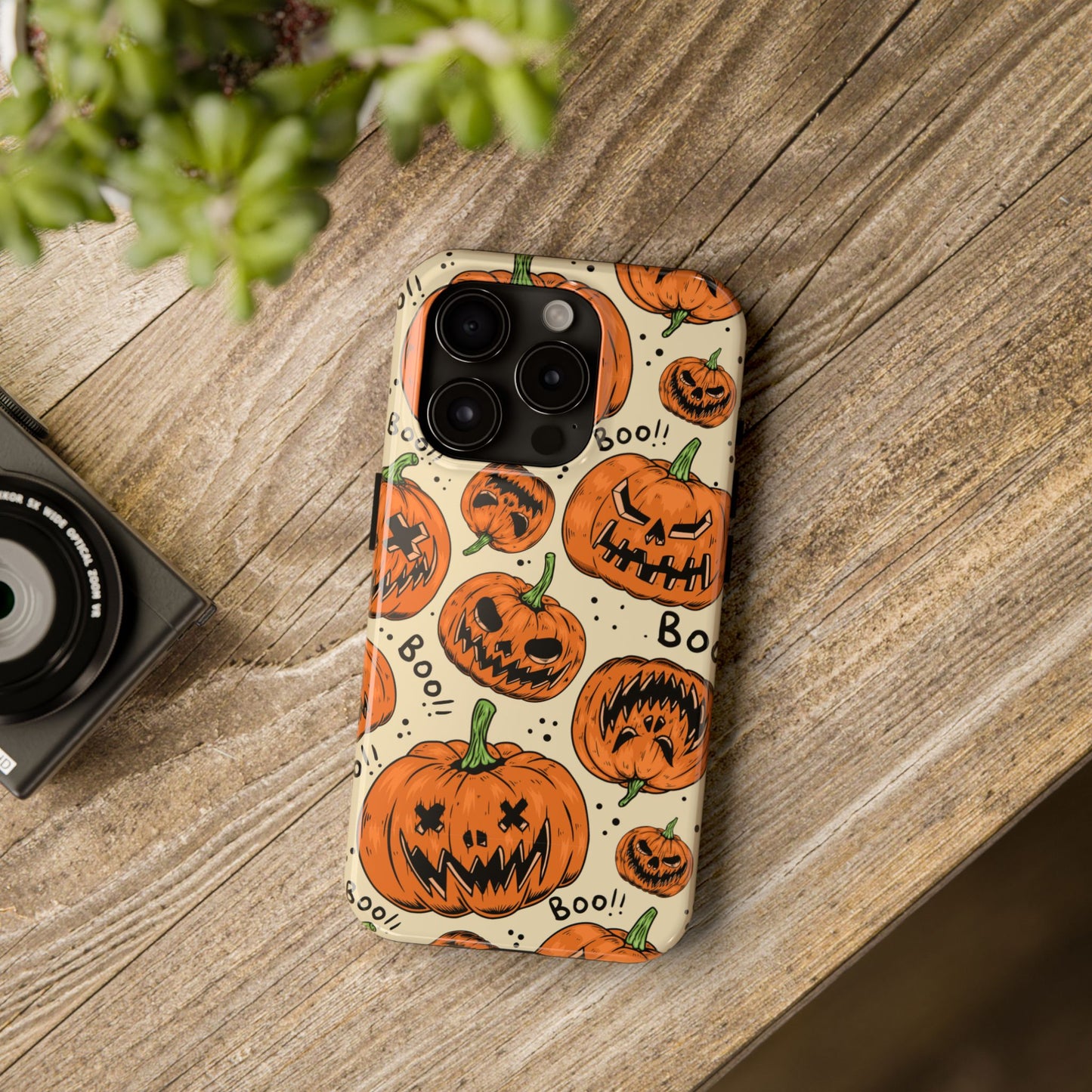 Halloween Jack-o-lanterns Pumpkins Tough Phone Cases