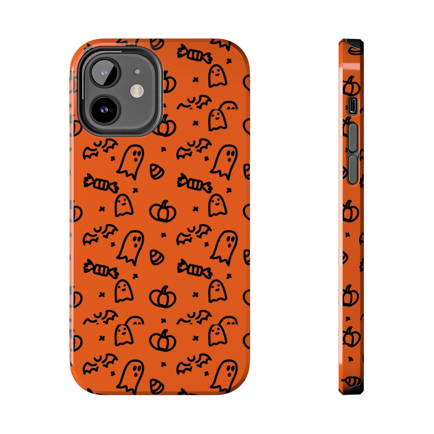 Ghosts & Pumpkins Halloween Tough Phone Cases