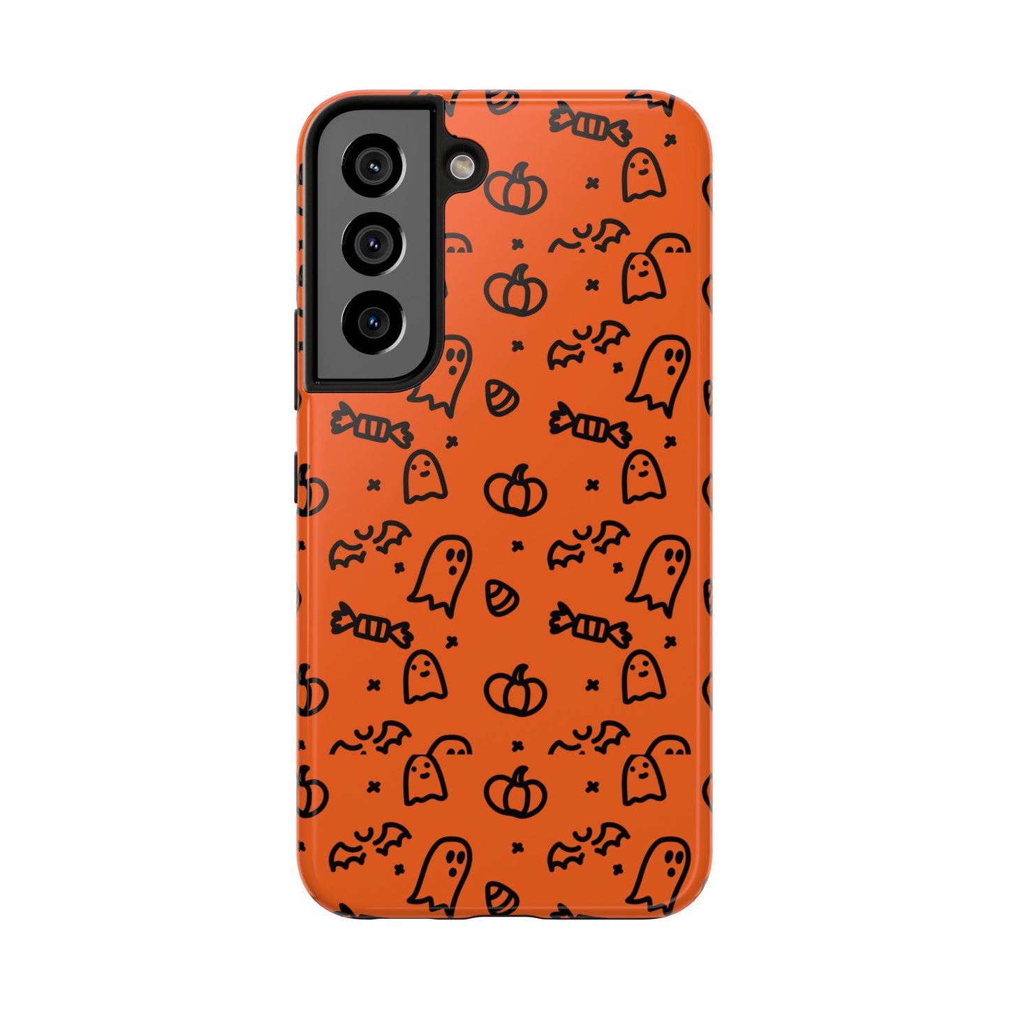 Ghosts & Pumpkins Halloween Tough Phone Cases