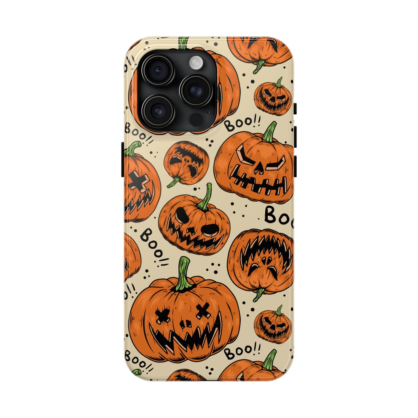 Halloween Jack-o-lanterns Pumpkins Tough Phone Cases