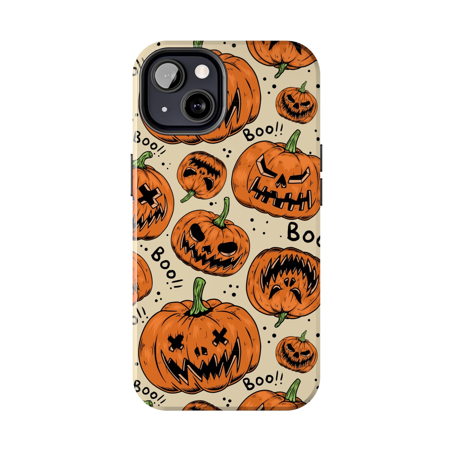 Halloween Jack-o-lanterns Pumpkins Tough Phone Cases