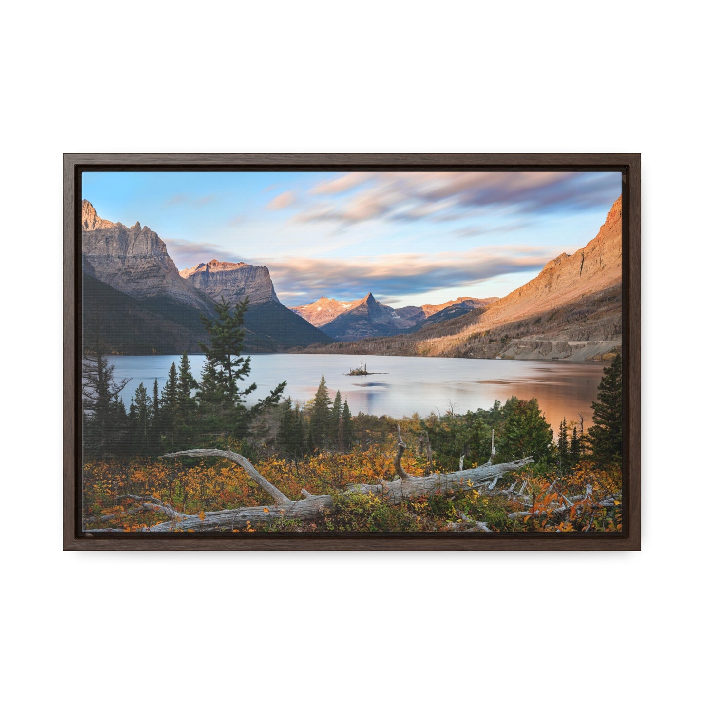 Montana Fall Reflections, Premium Framed Canvas, Original Photography by Eric Johnson