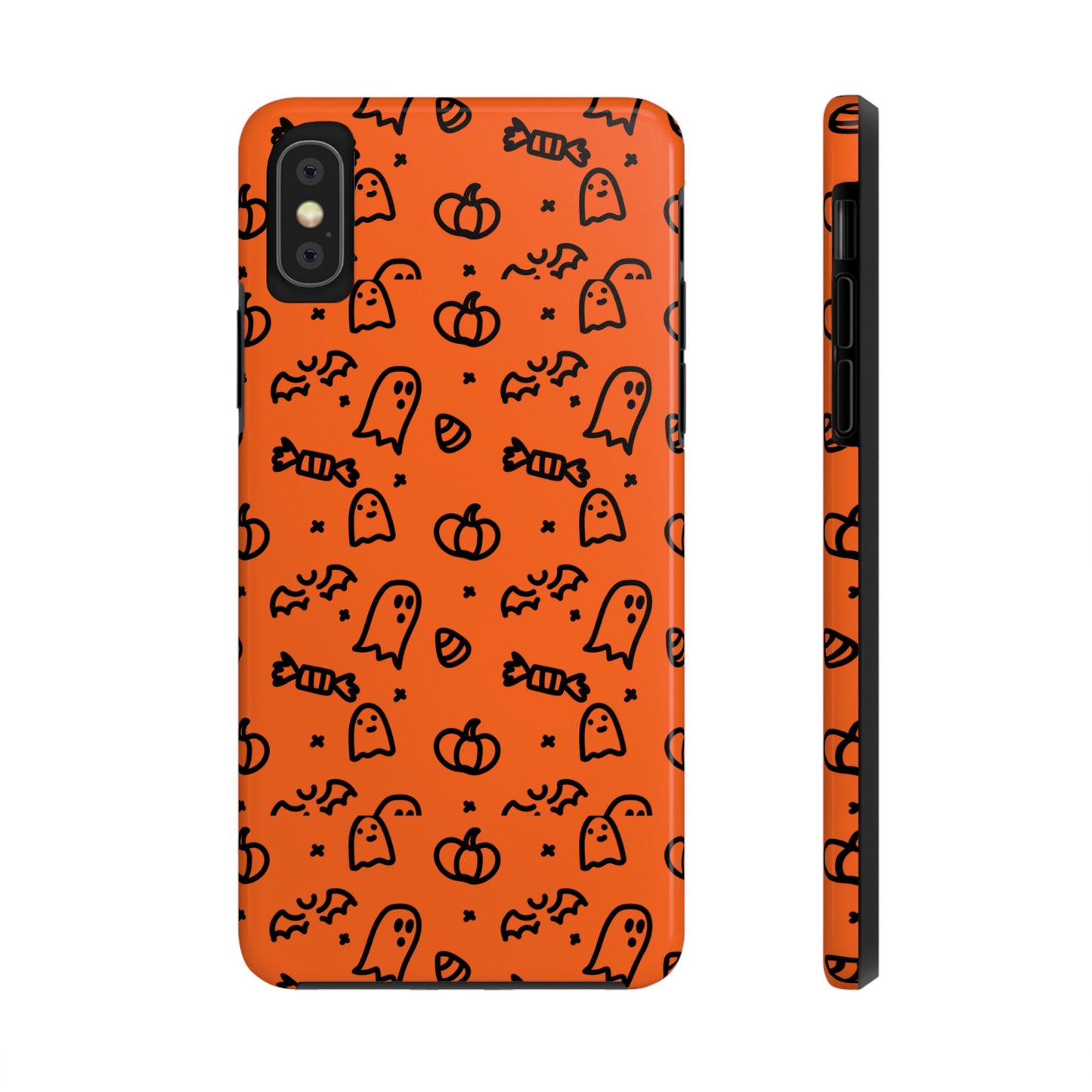 Ghosts & Pumpkins Halloween Tough Phone Cases