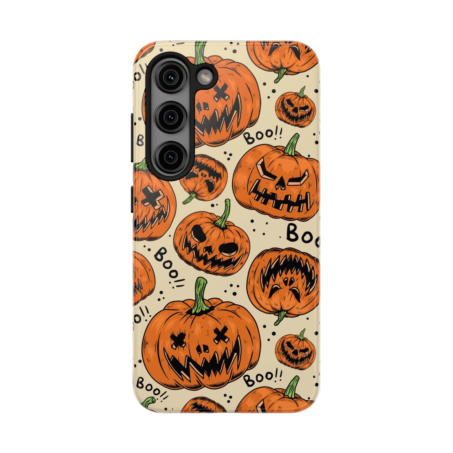 Halloween Jack-o-lanterns Pumpkins Tough Phone Cases