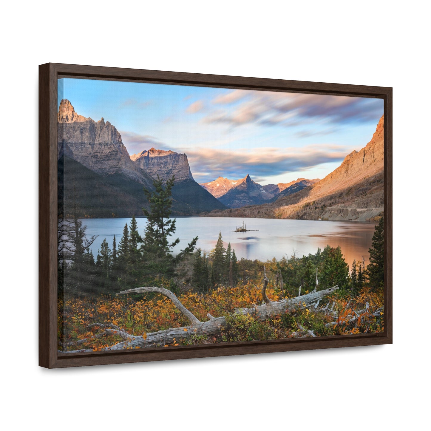 Montana Fall Reflections, Premium Framed Canvas, Original Photography by Eric Johnson