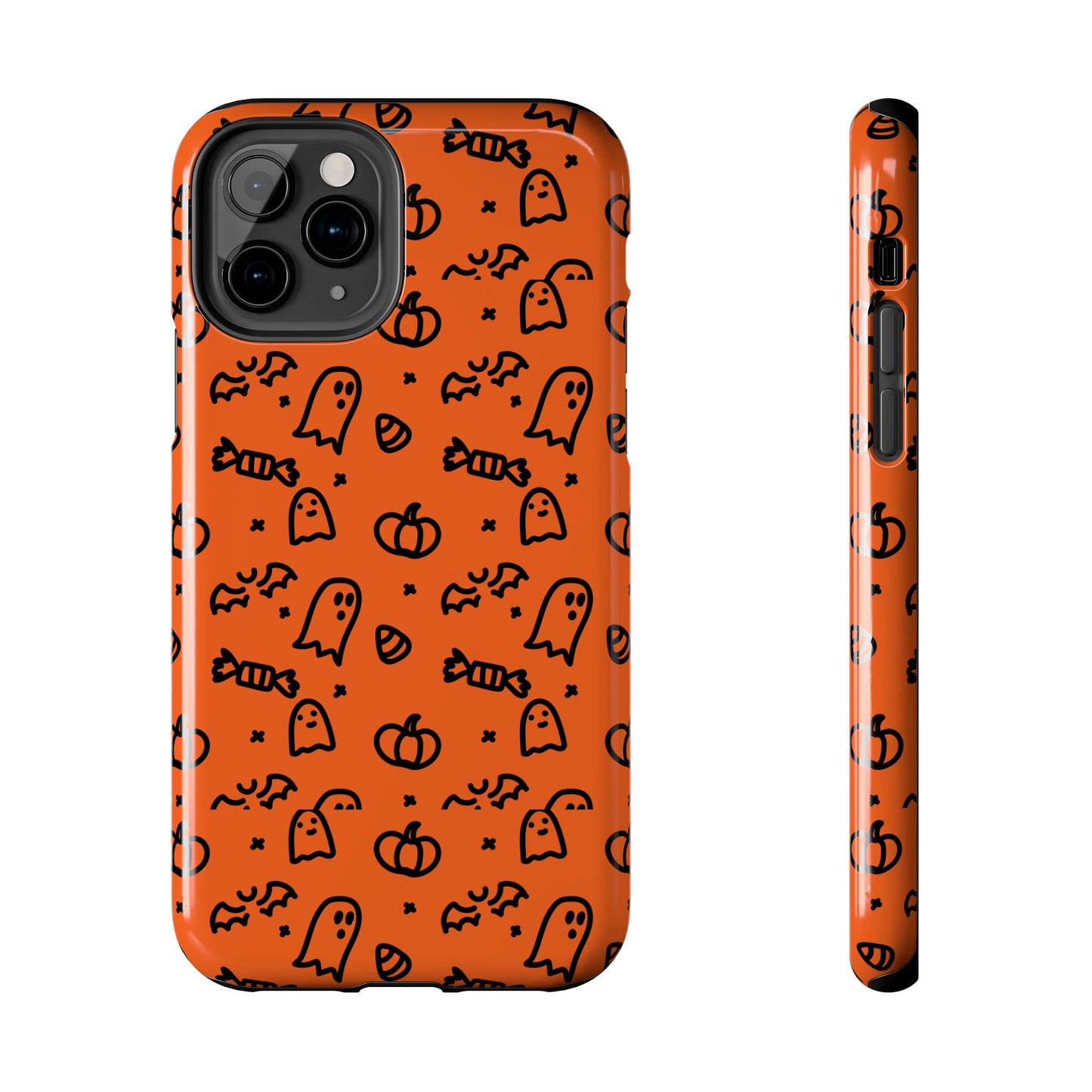 Ghosts & Pumpkins Halloween Tough Phone Cases