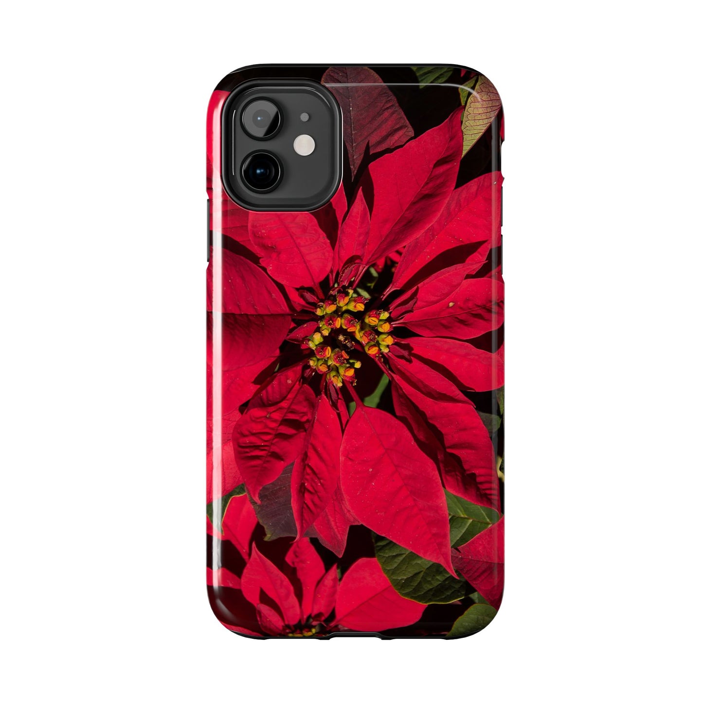 Christmas Poinsettia Tough Phone Cases