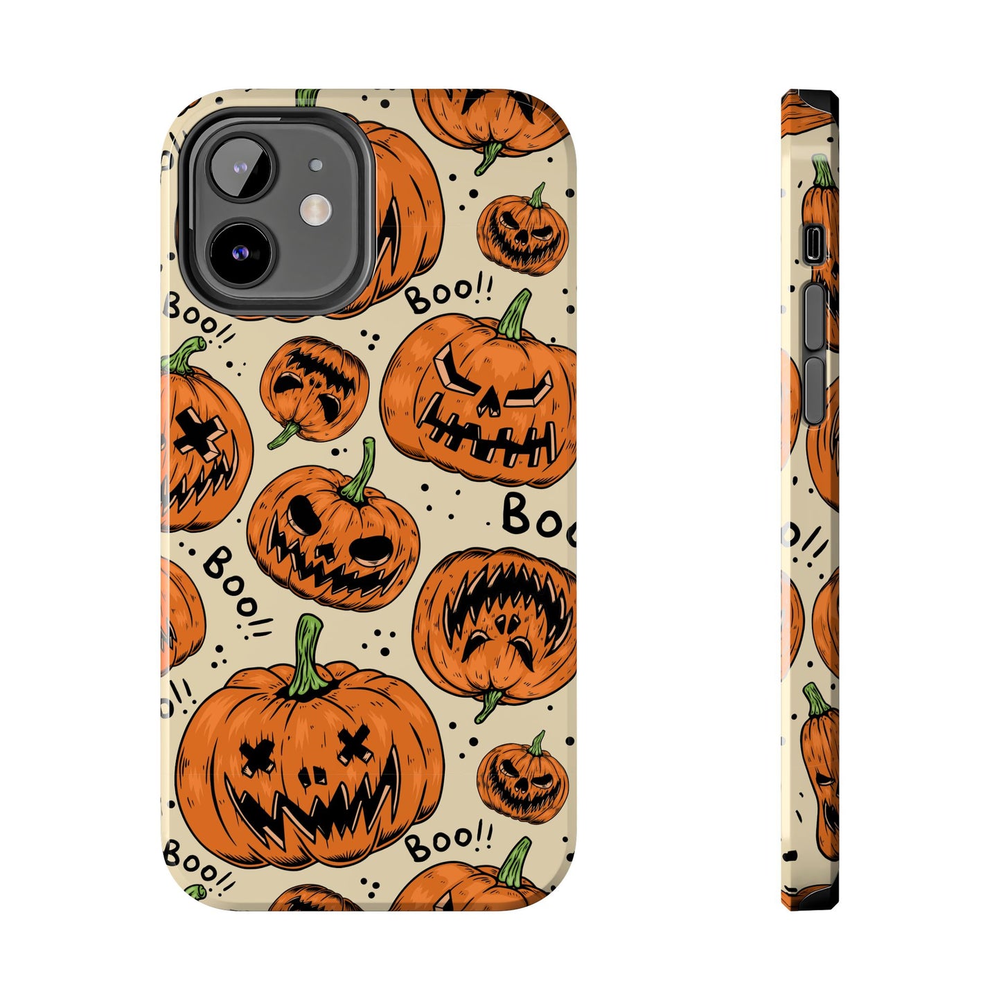 Halloween Jack-o-lanterns Pumpkins Tough Phone Cases