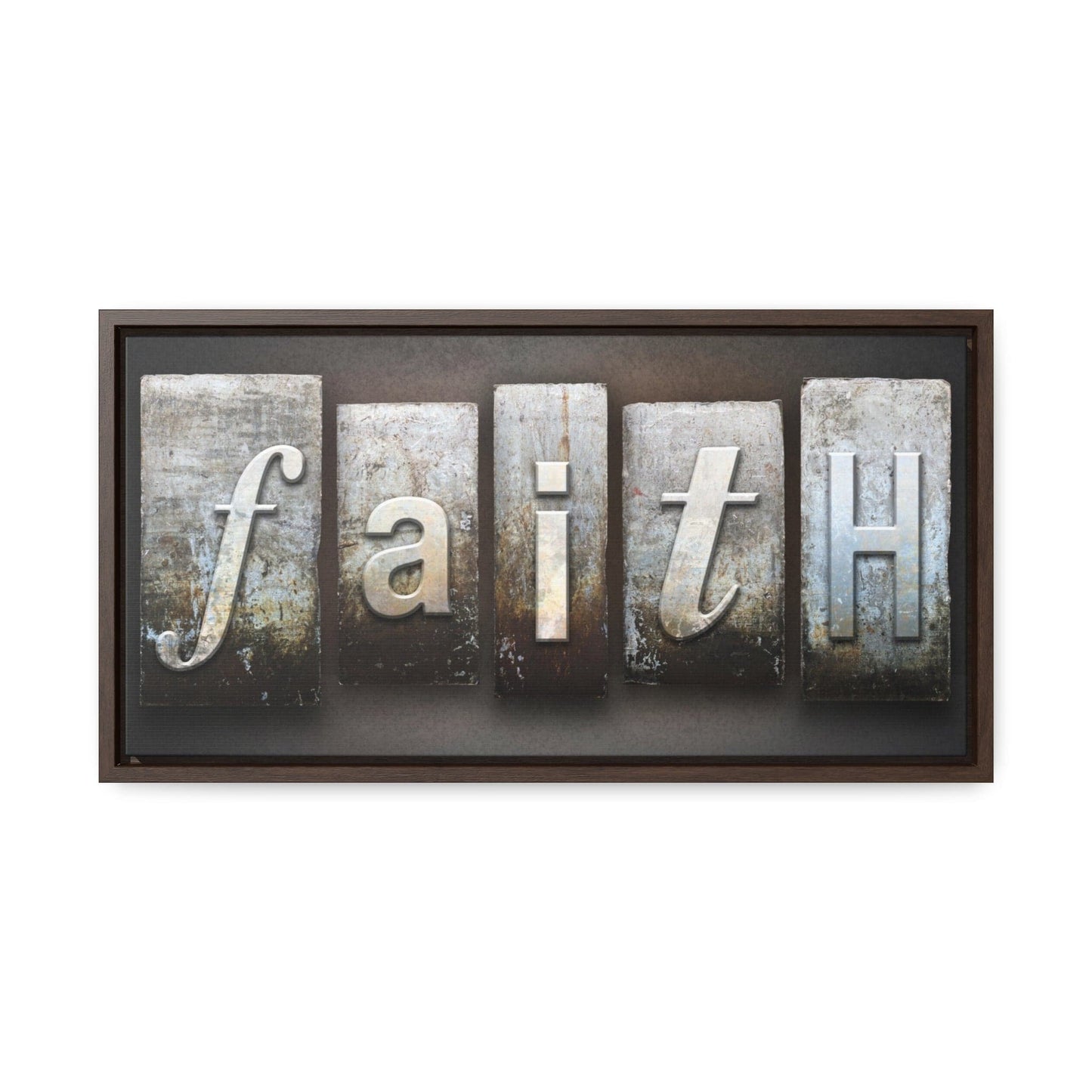 FAITH Framed Gallery Wrap Canvas