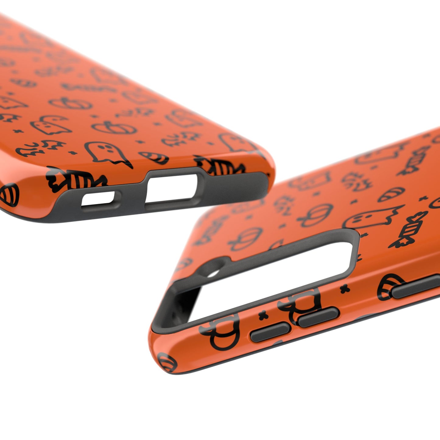 Ghosts & Pumpkins Halloween Tough Phone Cases