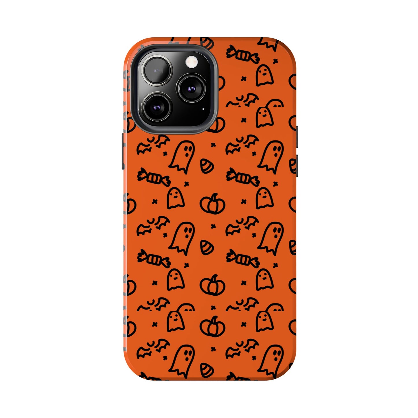 Ghosts & Pumpkins Halloween Tough Phone Cases