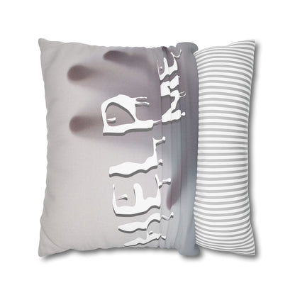 Stuck Inside Help Me Halloween Square Pillowcase (Cover Only)