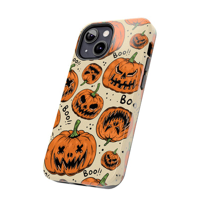 Halloween Jack-o-lanterns Pumpkins Tough Phone Cases