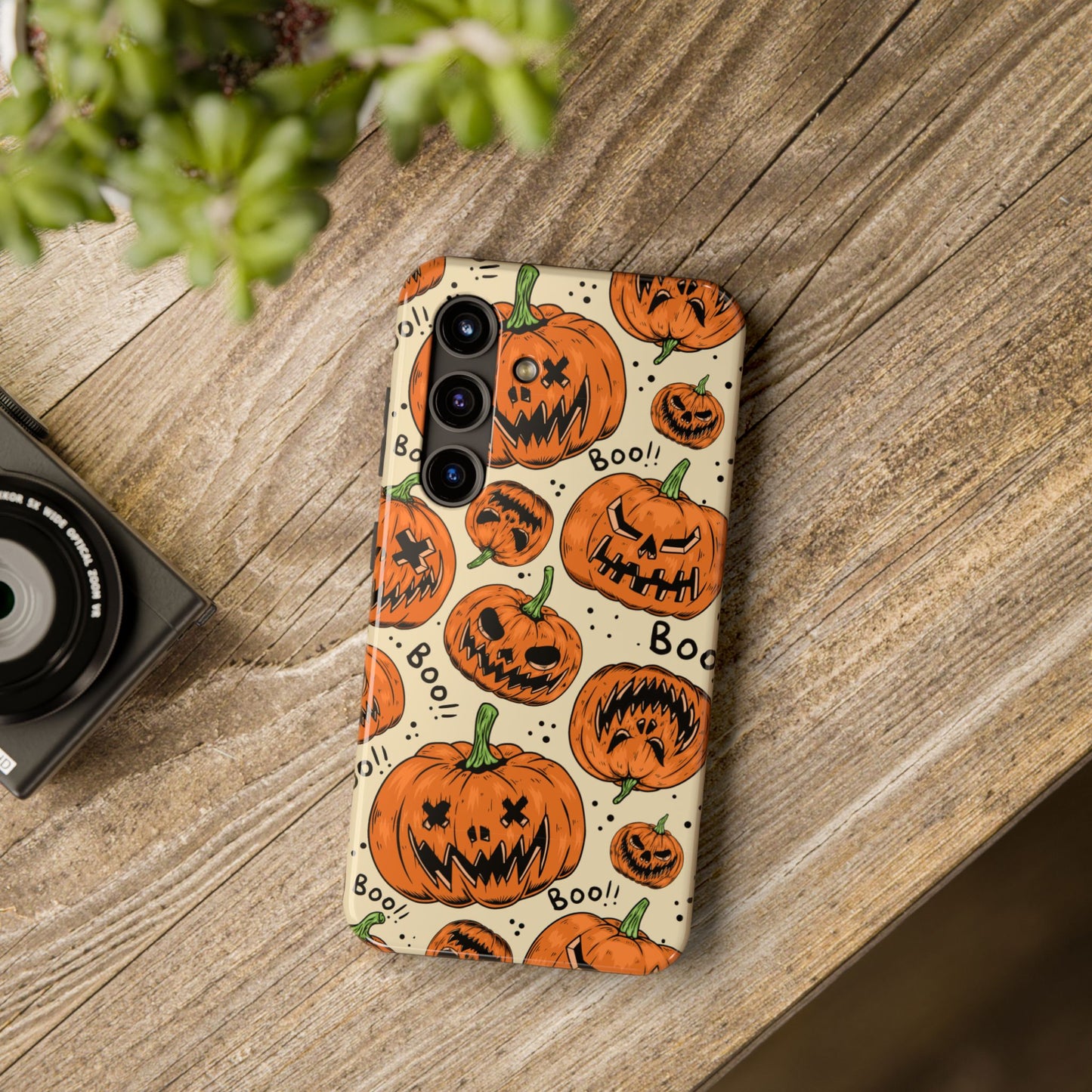 Halloween Jack-o-lanterns Pumpkins Tough Phone Cases