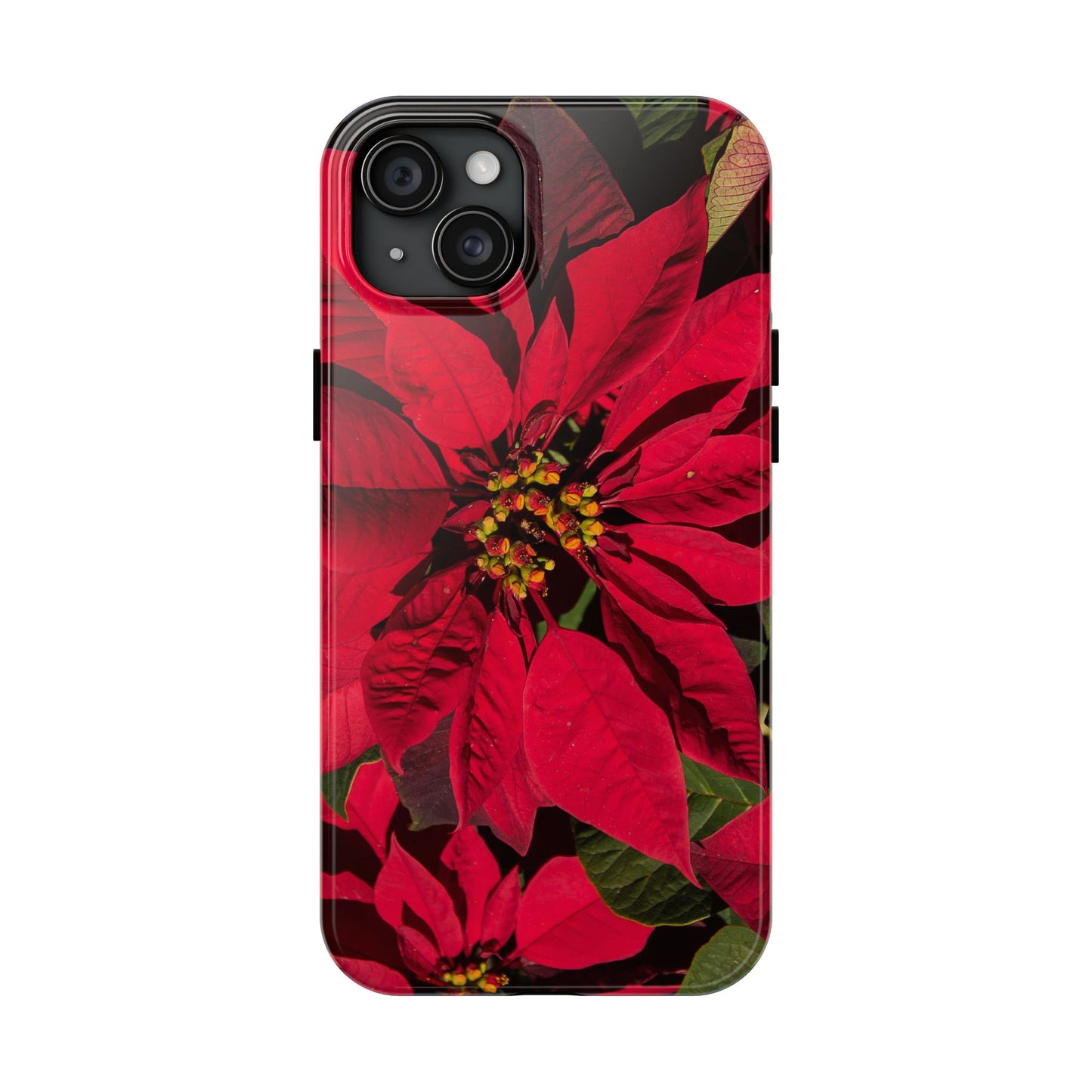 Christmas Poinsettia Tough Phone Cases