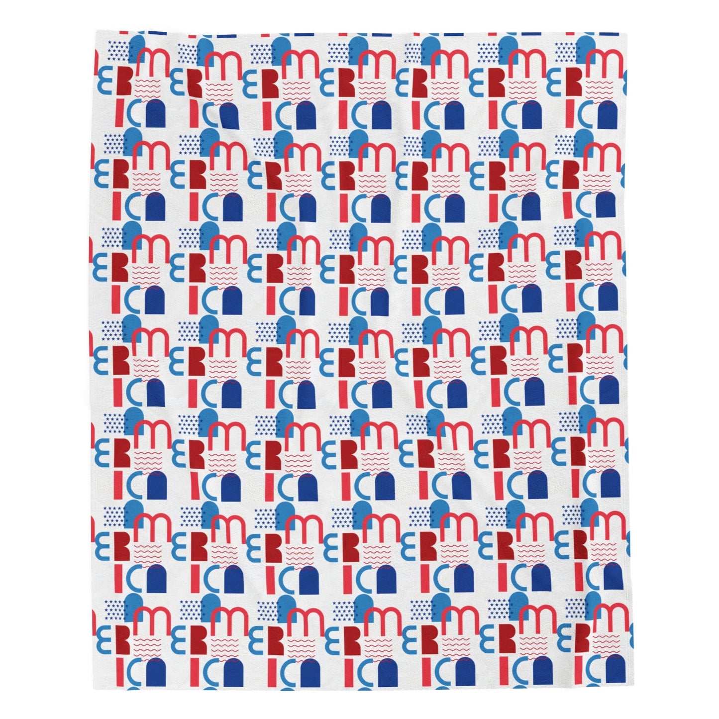 AMERICA Velveteen Plush Blanket