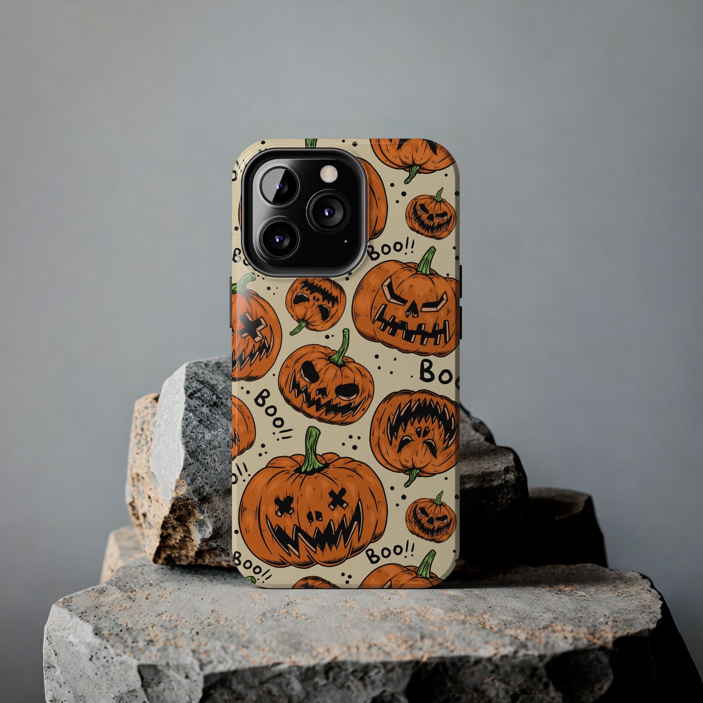 Halloween Jack-o-lanterns Pumpkins Tough Phone Cases