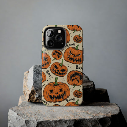 Halloween Jack-o-lanterns Pumpkins Tough Phone Cases