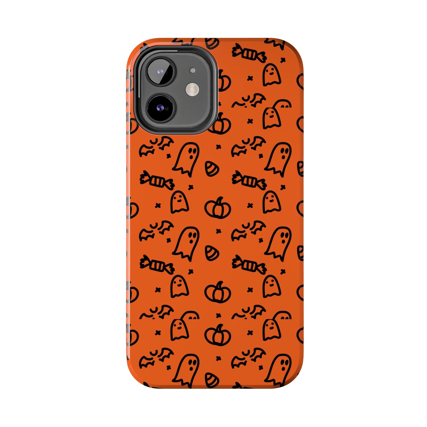 Ghosts & Pumpkins Halloween Tough Phone Cases