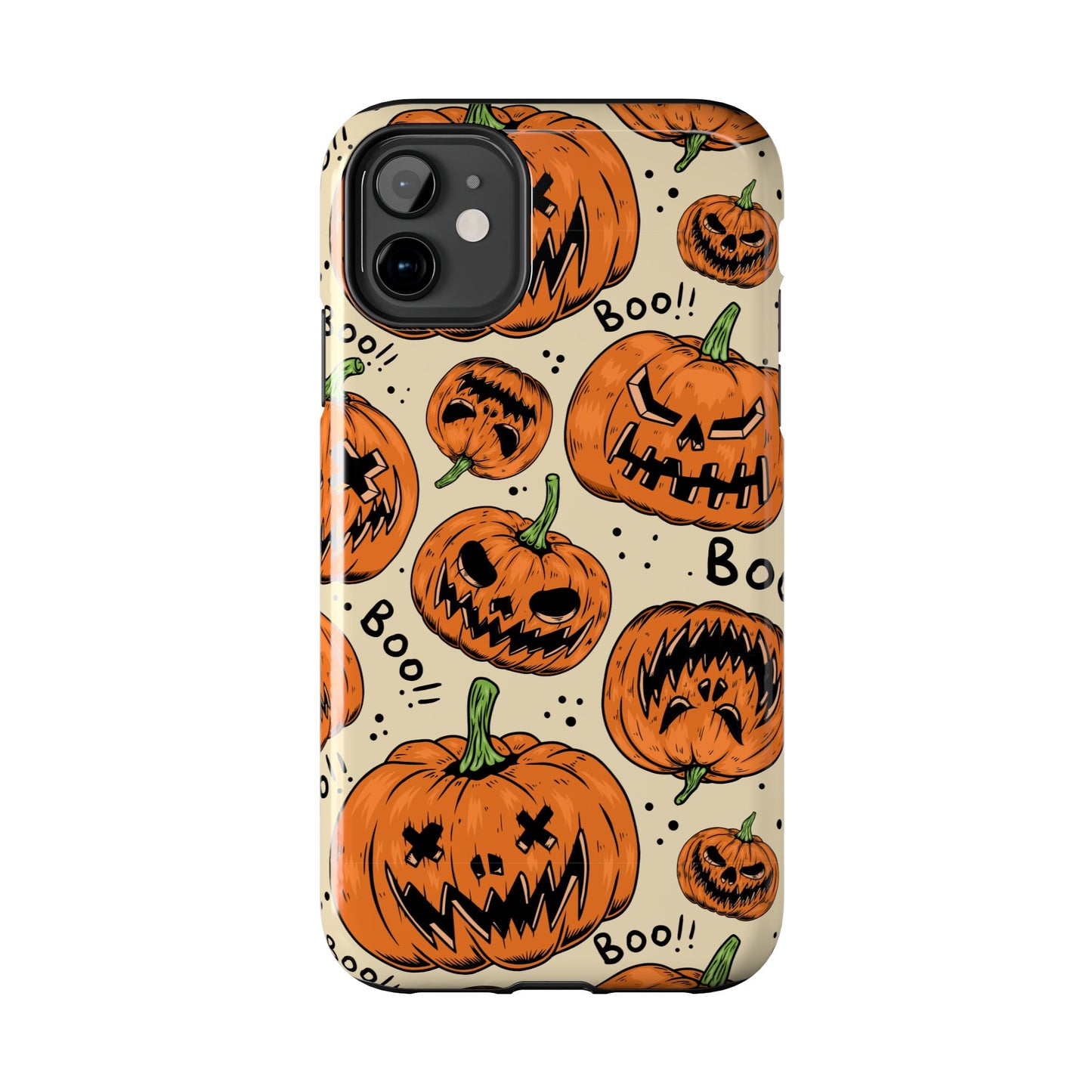 Halloween Jack-o-lanterns Pumpkins Tough Phone Cases