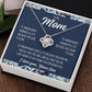 To Mom From Son "If I know..." 2023 Love Knot Necklace