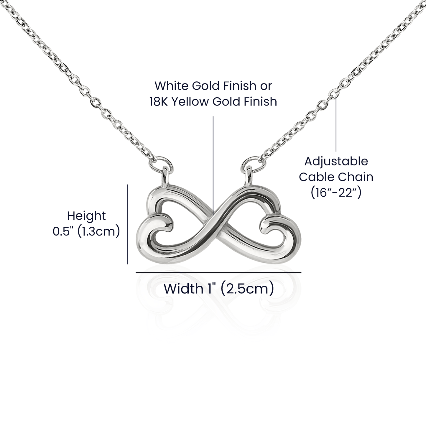 "More than my friend..." Maid of Honor Proposal White Roses Love Infinity Necklace