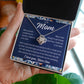 To Mom From Son "When someone..." Love Knot Necklace