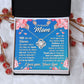 To Mom From Son "You are my home..." Love Knot Necklace