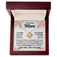 From Daughter To Mom "You've always supported..." Love Knot Necklace