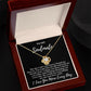 To My Soulmate "The Day I met you..." Love Knot Necklace