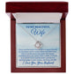 Husband To My Beautiful Wife "I love you because..." Love Knot Necklace